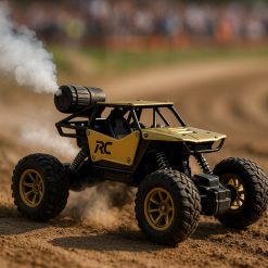 ماشین کنترلی طلائی ROCK CRAWLER SMOKE (x)
