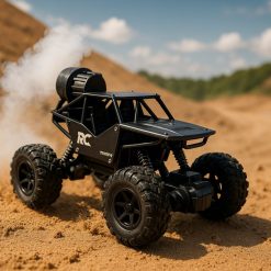 ماشین کنترلی مشکی ROCK CRAWLER SMOKE (x)