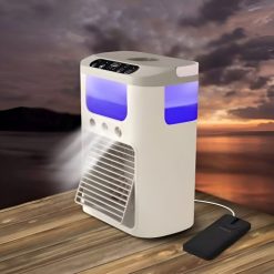 Alternative view of فن خنک کننده رومیزی AIR COOLER FAN همراه با مه پاش کد CR-D7232