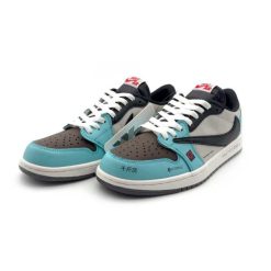 کتانی مردانه Nike Air Jordan One تراویس اسکات (p) چند رنگ کد GPZ-1200 - تصویر 11