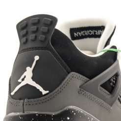 کتانی NIKE مردانه Air Jordan 4 رنگ مشکی کرم کد 2135XL-QM (x) - تصویر 10