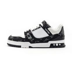 Alternative view of کتانی مردانه لویی ویتون | Louis Vuitton Sneakers سفید مشکی جین کد CR-D3388