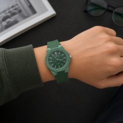 ساعت مردانه پتک و AP سبز دایرهای کد W1151