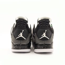 کتانی NIKE مردانه Air Jordan 4 رنگ مشکی کرم کد 2135XL-QM (x) - تصویر 5
