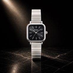 Alternative view of ساعت زنانه نایدو Naidu بند استیل صفحه مربعی مشکی (t) کد W220
