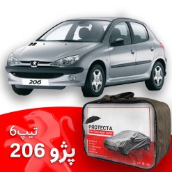 چادر خودرو پژو 206 تیپ 6