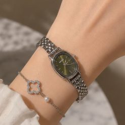 ساعت زنانه نایدو بیضی S صفحه سبز (zz) کد W272