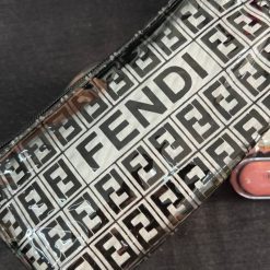 کیف لوازم آرایش طرح دار کد 635 (x)