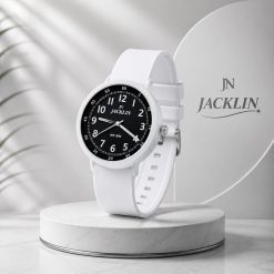 ساعت زنانه جاکلین JN-1399516L سفید-مشکی (zz) کد XL-5327M (x)