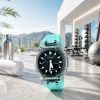 ساعت مچی زنانه مردانه casio جی شاک پمپی تیفانی کد W703