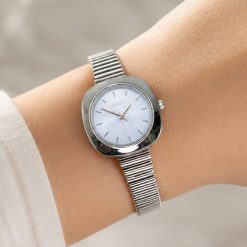 ساعت زنانه نایدو بند باز فلزی رنگ آبی (zz) کد W1187