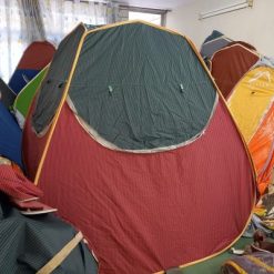 Alternative view of چادر مسافرتی ضد آب 12 نفره مکعبی کلبه ای (سقف عریض با فضای بزرگ و ارتفاع بلند ، جنس برنو برزنتی)