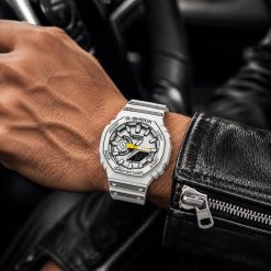 ساعت اسپرت مردانه casio جی شاک سفید (e) کد W851
