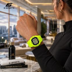 ساعت زنانه تک موتوره جی اسپرت زرد GP109 (e) کد XMA-7848