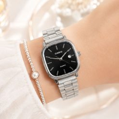 ساعت زنانه کاسیو اولد مانی نقره‌ای-مشکی (zz) کد W1096