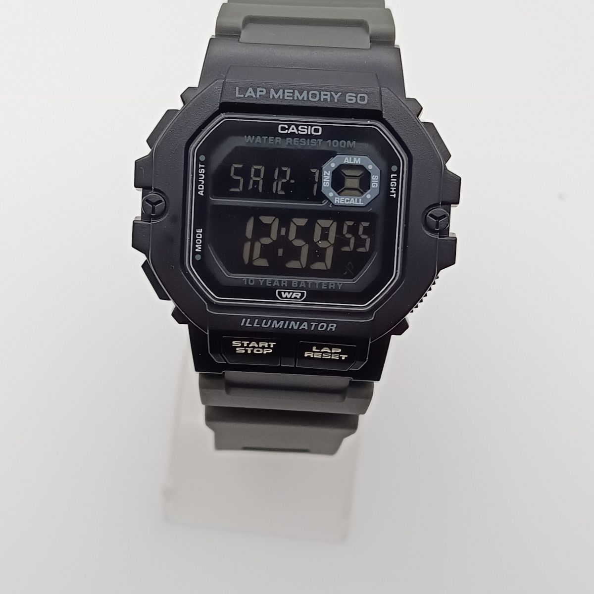 ساعت مردانه جی شاک مشکی بند نوک مدادی G_SHOCK کد XL-7501M (x) - تصویر 8