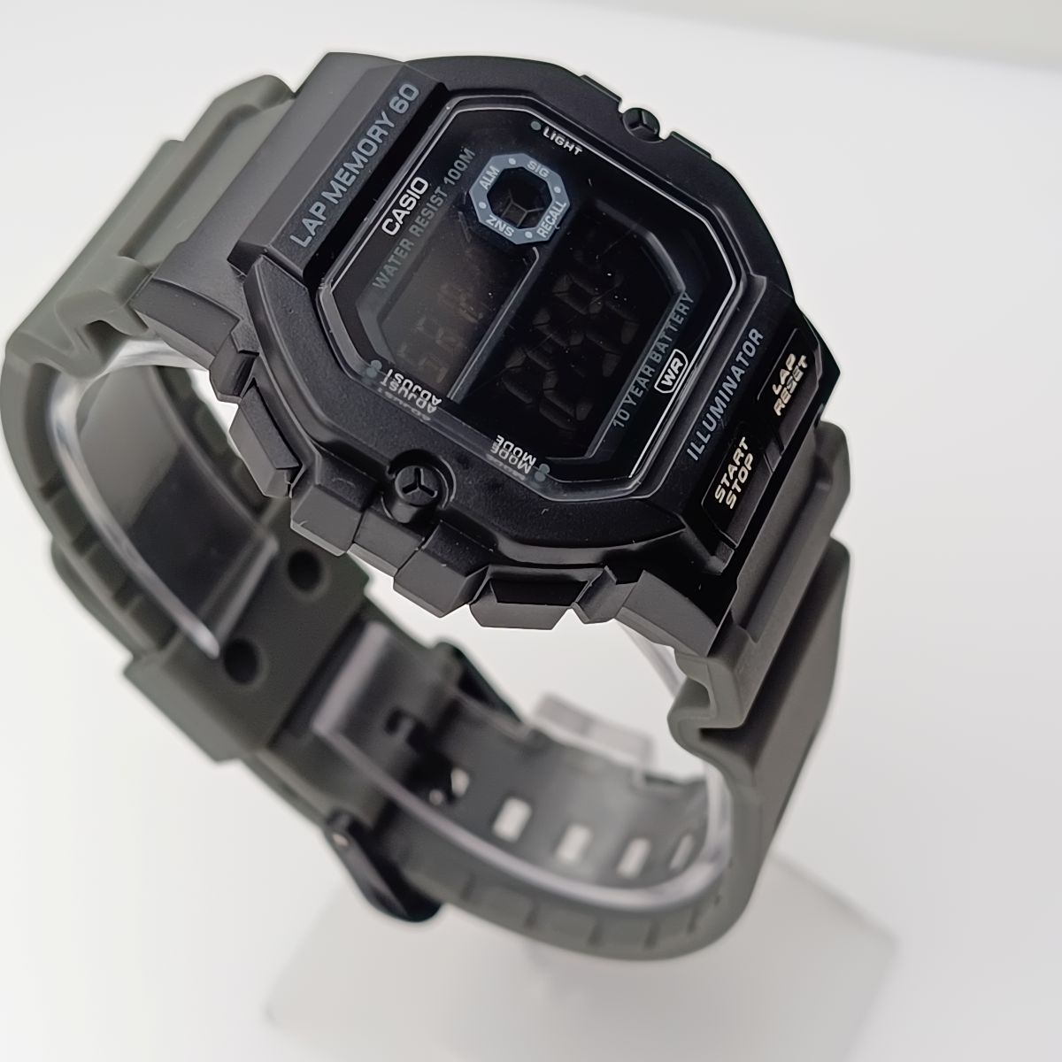 ساعت مردانه جی شاک مشکی بند نوک مدادی G_SHOCK کد XL-7501M (x) - تصویر 13