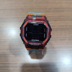 ساعت مچی مردانه casio جی شاک خاکستری-نارنجی کد 0023A-8320 - تصویر 15