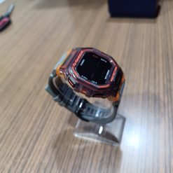 ساعت مچی مردانه casio جی شاک خاکستری-نارنجی کد 0023A-8320 - تصویر 12