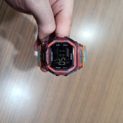 ساعت مچی مردانه casio جی شاک خاکستری-نارنجی کد 0023A-8320 - تصویر 9