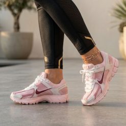 کتونی اسپرت زنانه صورتی NIKE V5K کد GPZ-1899 (p)