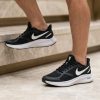 کتونی NIKE مردانه مشکی و سفید سری گاید کد 2973XL-QM