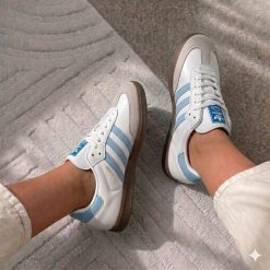 کتونی زنانه Adidas Samba | آدیداس سامبا رنگ سفید کد CAA-1303 (x)