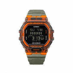 ساعت مچی مردانه casio جی شاک خاکستری-نارنجی کد 0023A-8320 - تصویر 3