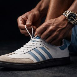 کتونی مردانه آدیداس سامبا | Adidas Samba سفید کد SH309 (x)