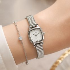 ساعت زنانه نایدو بند باز سفید کد W1165