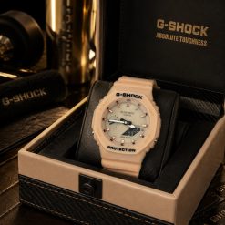 ساعت اسپرت زنانه casio کاسیو جی شاک کرمی (e) کد W679