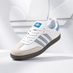 کتانی مردانه سفید آدیداس مدل Samba کد CR-D2410