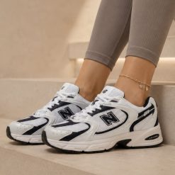 کفش اسپرت زنانه نیوبالانس 530 سفید مشکی کد SH274 (p)