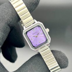 Alternative view of ساعت مچی زنانه نایدو بند استیل مربع صفحه بنفش w کد W770