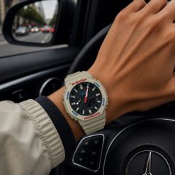 Alternative view of ساعت مچی مردانه casio کاسیو جی شاک کرمی صفحه مشکی (e) کد XMA-8270