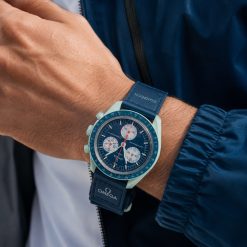 Alternative view of ساعت مردانه Omega Swatch سورمه‌ای کد GPZ-7877 (x)