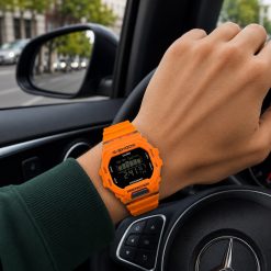 ساعت اسپرت مردانه کاسیو جی شاک نارنجی کد XMA-8529