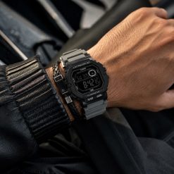 ساعت مردانه جی شاک مشکی بند نوک مدادی G_SHOCK کد XL-7501M (x)