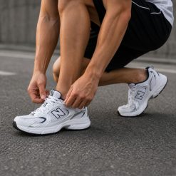 کفش اسپرت مردانه سفید سورمهای New Balance 530 کد 2000SX-L