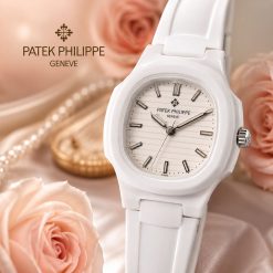 ساعت پتک فیلیپ زنانه سری ژنو | Patek Philippe Geneva سفید کد XRN-13022