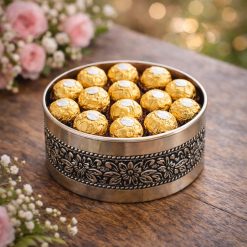 باکس مسی دربدار طرح رز سایز متوسط (NF)