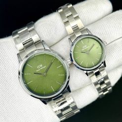 Alternative view of ساعت ست دنیل ولینگتون سبز نقره‌ای فلزی کد W2009