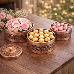 باکس دربدار مسی طرح رز (NF)