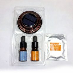 Alternative view of خوشبوکننده ماشین خورشیدی قهوه‌ای مدل JG-009 کد G003