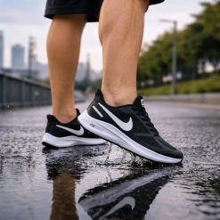 کتانی مردانه اسپرت مدل Nike Guide رنگ مشکی-سفید (ho) کد WF-001248