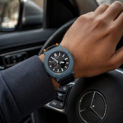 ساعت مردانه کاسیو مدل پروترک Pro Trek رنگ طوسی بند کشی (e) کد W109