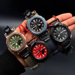 ساعت کاسیو مردانه بند کشی مدل Pro Trek | پروترک رنگ مشکی (e) کد XL-13267M - تصویر 10