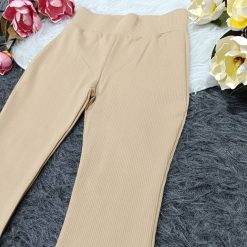 Alternative view of شلوار زنانه بوتکات کبریتی رنگ کرم (br) کد LB365