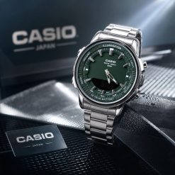 ساعت اسپرت مردانه سیلور سبز مدل کاسیو جنرال دو زمانه کد XL-13154M (x)