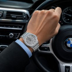 ساعت کاسیو مردانه مدل Edifice | ادیفایس نقرهای (e) کد GPZ-13174